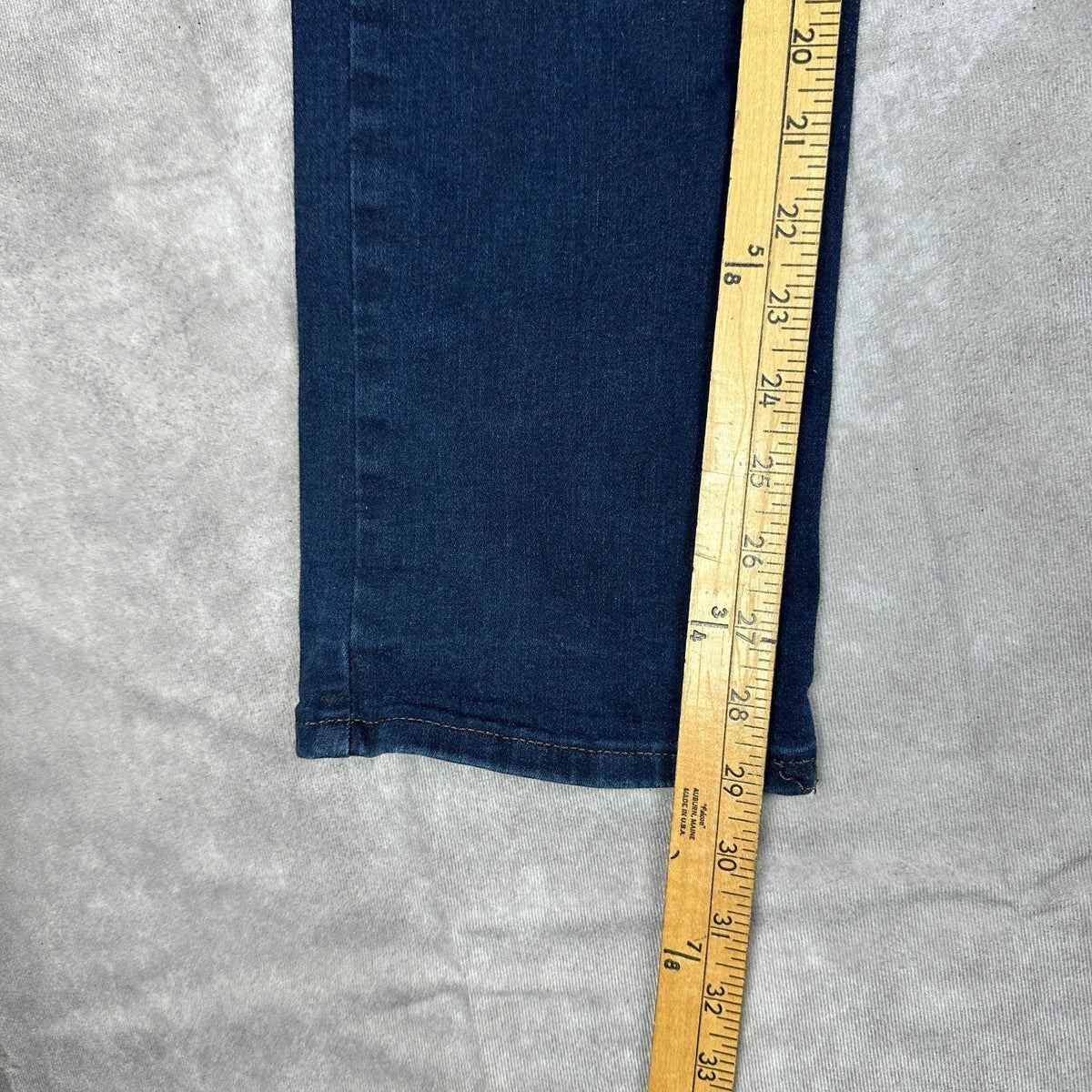 Lee Womens Slim Straight Jeans Size 12 Medium Blue Denim