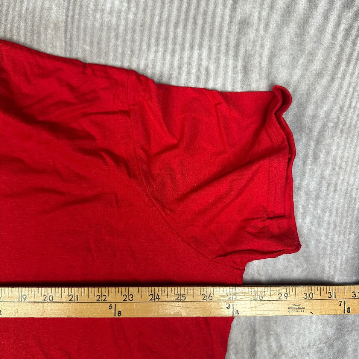 NWT Port & Company Womens 4XL Red Organic Cotton T-Shirt
