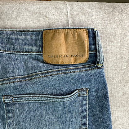 American Eagle Mens 32x30 Slim Blue Jeans