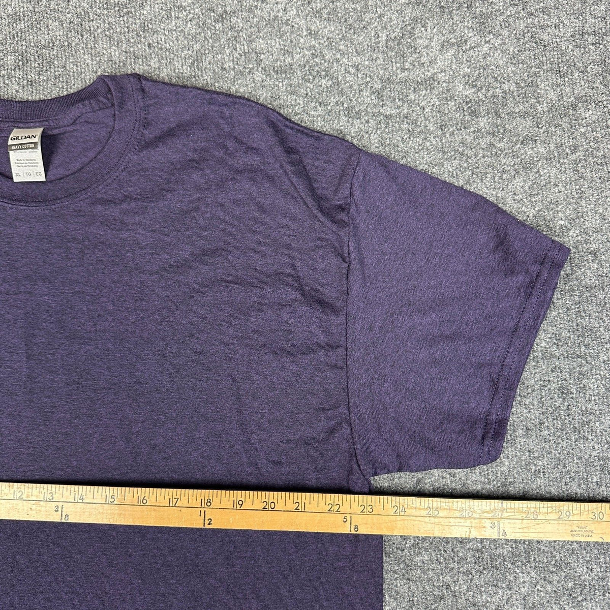 Lot of 12 Gildan G5000 Blank Tees XL Heather Purple NWT