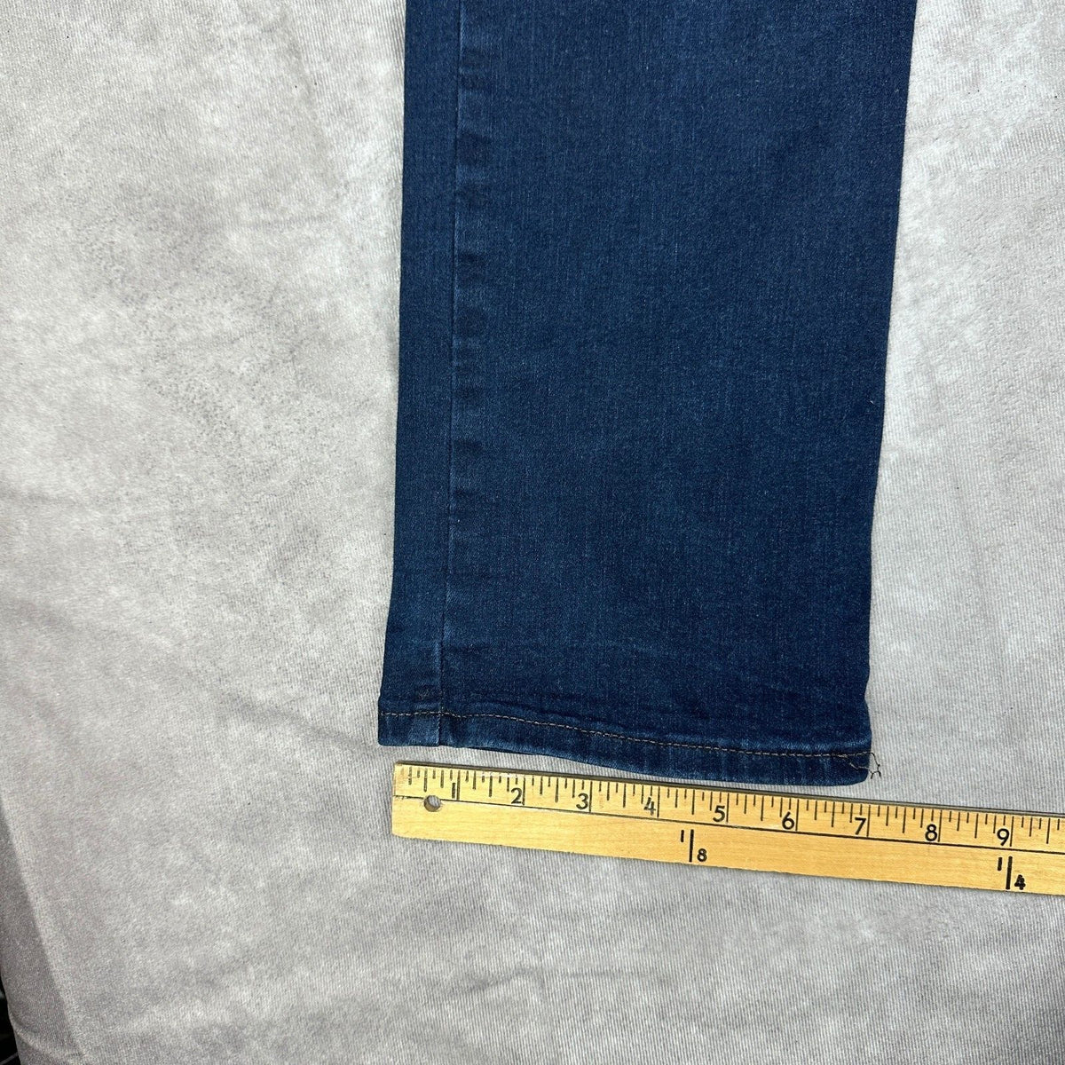 Lee Womens Slim Straight Jeans Size 12 Medium Blue Denim