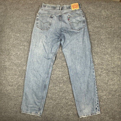 Vintage Levi's 550 Mens 36x36 Blue Baggy Jeans