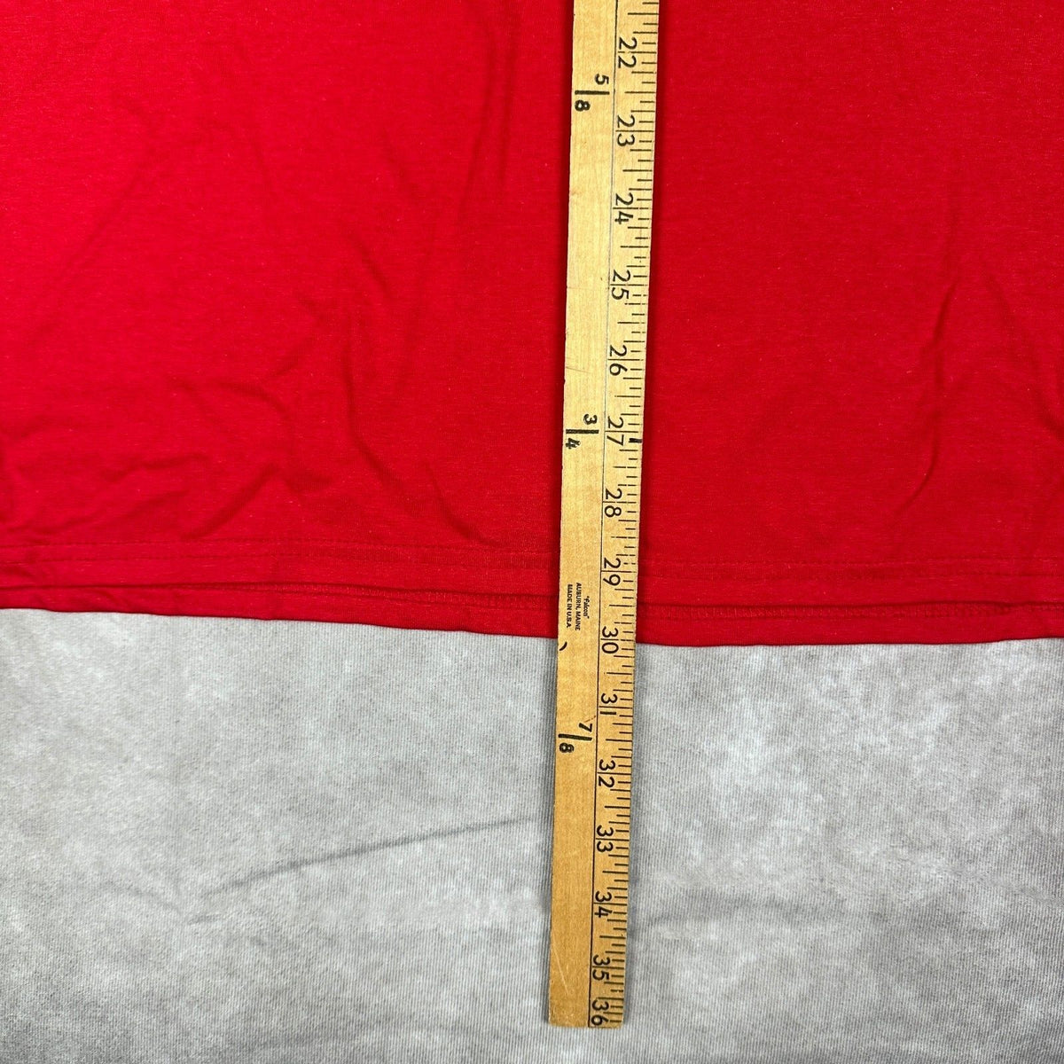 NWT Port & Company Womens 4XL Red Organic Cotton T-Shirt