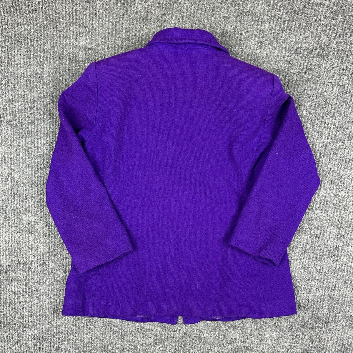 Sag Harbor Petite Womens Jacket Size 12 Purple Zip Front
