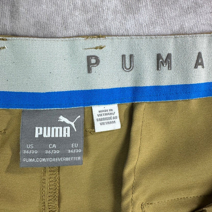 Puma Golf Mens Khaki Pants 36x30 Casual Fit