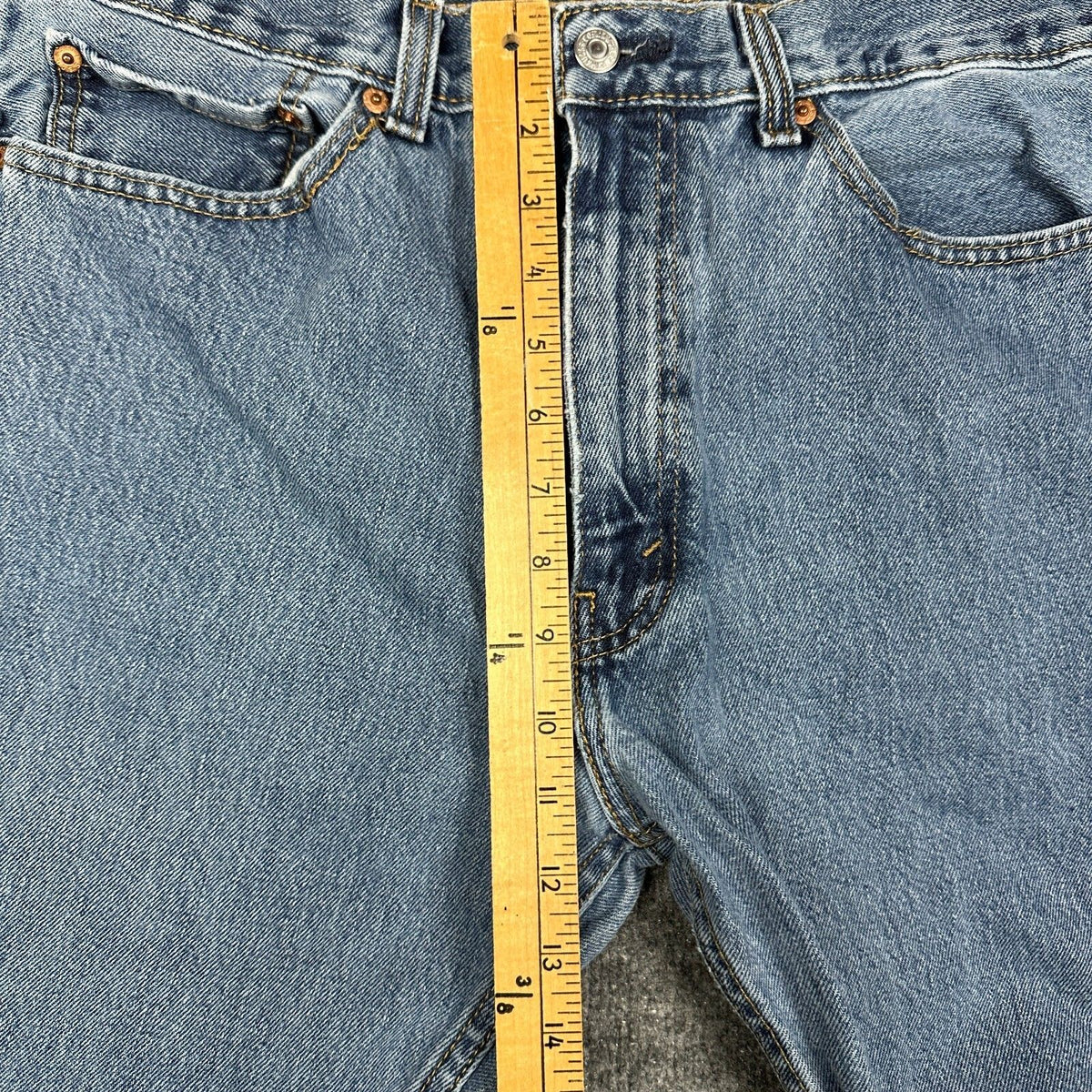 Vintage Levi's 505 Mens 36x32 Blue Denim Jeans
