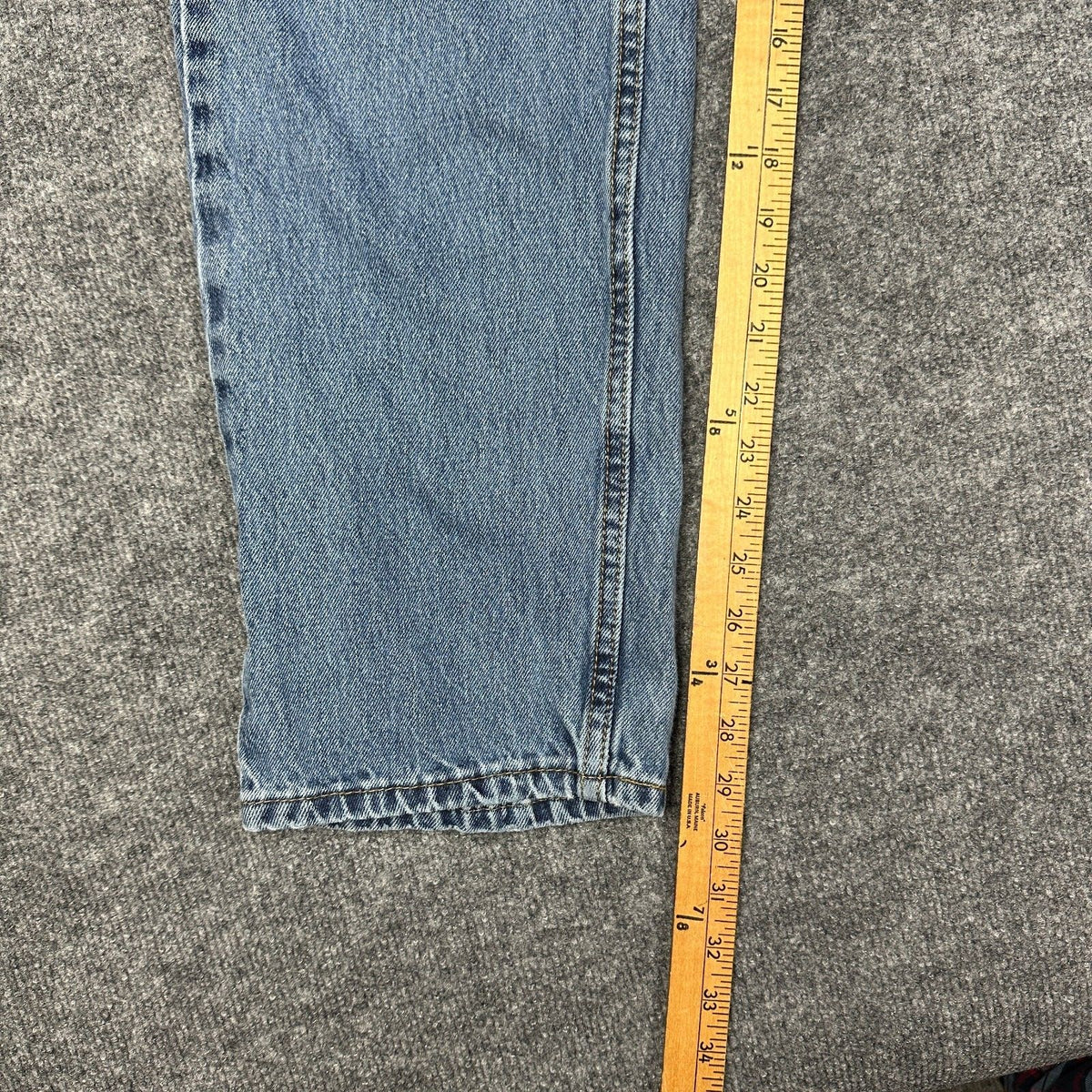 Vintage Levi's 505 Mens 36x32 Blue Denim Jeans