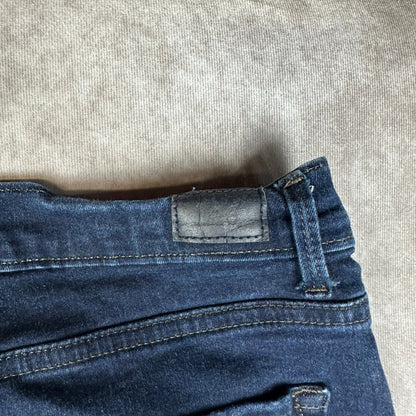 Lee Womens Slim Straight Jeans Size 12 Medium Blue Denim