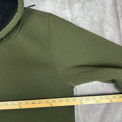 Bass Creek Outfitters Mens XL Olive Green Sherpa Hoodie