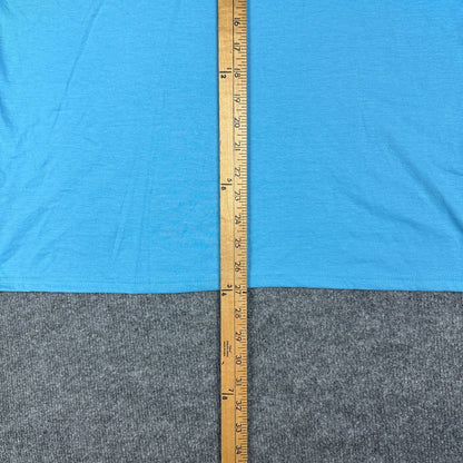 Lot of 2 Port & Co LPC381V V-Neck Womens XL Aquatic Blue NWT